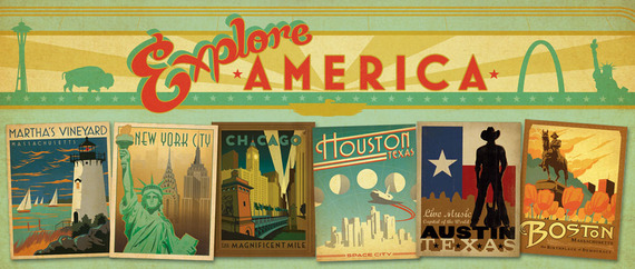 Classic American Travel Posters New York City