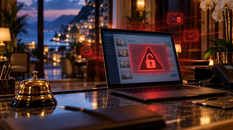 Hacking Booking.com hotel italiani 2026 phishing truffa ospiti